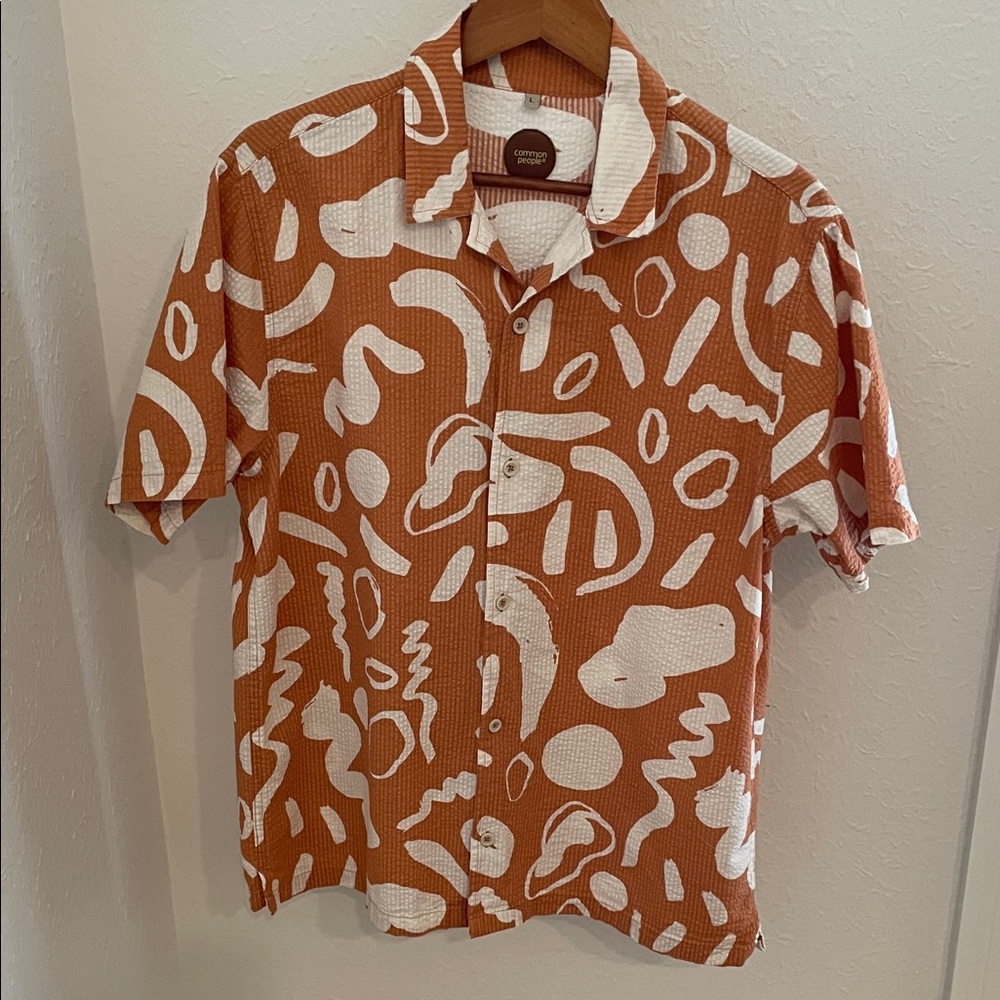 Common People Poles SS Shirt, Size Large - Picture 2 of 7